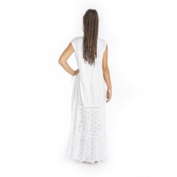 Isla Bonita by SIGRIS - Vestidos | Vestido Largo de Verano Fabricado en Algodón - Vestido Playero de Mujer