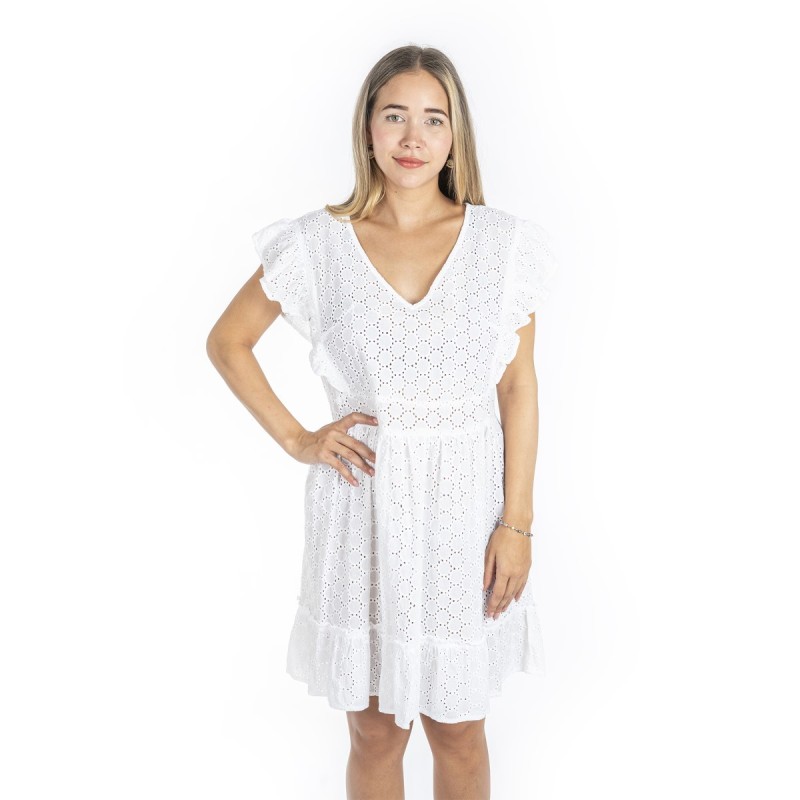 Isla Bonita by SIGRIS - Vestidos | Vestido Corto de Verano Fabricado en Algodón - Vestido Playero de Mujer