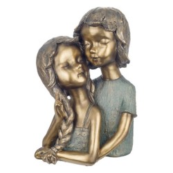 Signes Grimalt By SIGRIS - Figura Pareja Jóvenes Dorado de Resina | Figura de persona Figuras De Resina Para Jardin Figura Resin