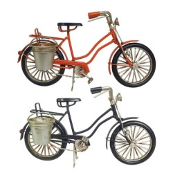 By SIGRIS Modelismo Vehículos Terrestres Multicolor de Metal 13*8*22cm Set de 2 Unidades Bicicleta Set 2 U