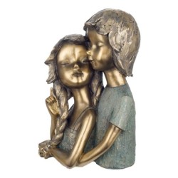 Signes Grimalt By SIGRIS - Figura Pareja Jóvenes Dorado de Resina | Figura de persona Figuras De Resina Para Jardin Figura Resin