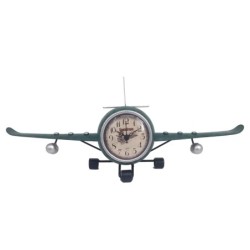 Signes Grimalt By SIGRIS - Reloj Avion Vintage Negro de Metal | Reloj Sobremesa Reloj Sobremesa Vintage Relojes Decorativos De M