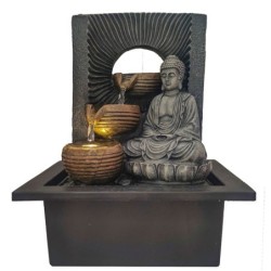 Signes Grimalt By Sigris - Figuras Decorativas | Budas Decorativos - Figura Fuente de Buda - 70x31x42 cm