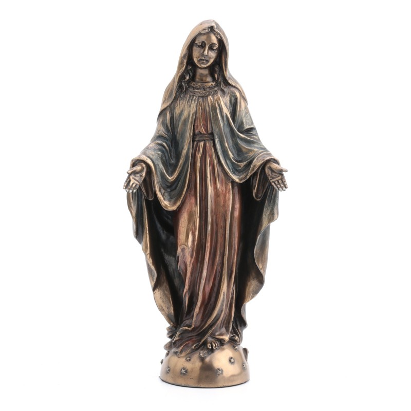 Signes Grimalt By SIGRIS - Figura Maria Dorado de Resina | Figura de Persona Figuras De Resina Para Jardin Figura Resina Decorac