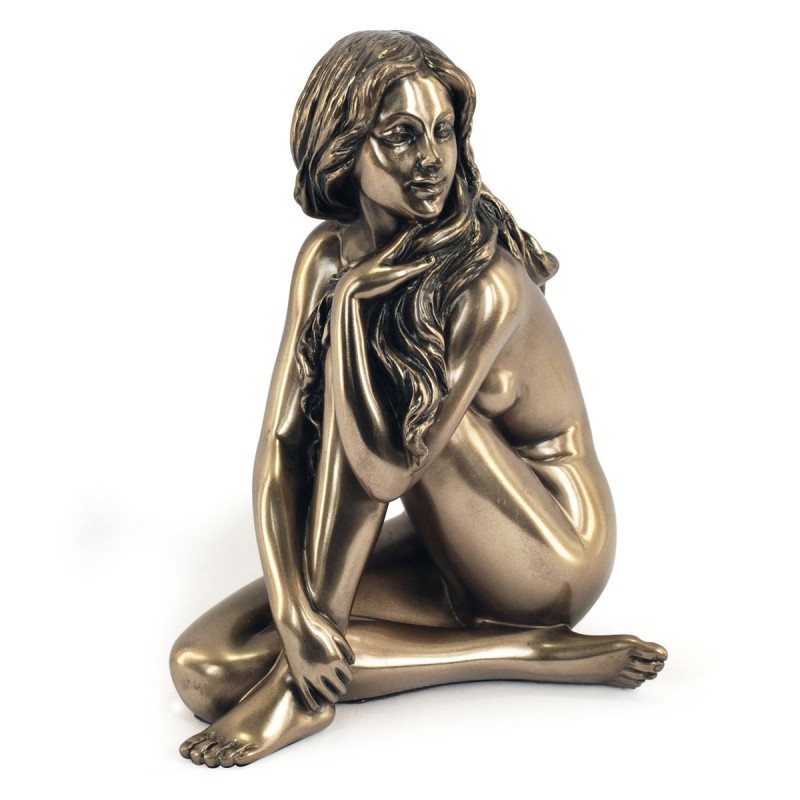 Decor and Go Figura Desnudo Chica Figuras de Bronce al estilo Clásico Material principal Resina DG83696