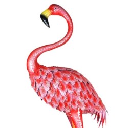 By SIGRIS Flamenco Decorativo De Metal Figuras Animales Colección Tropical Signes Grimalt Decor And Go