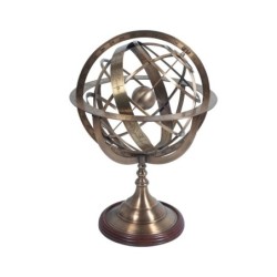 By SIGRIS Clásica  Esfera Armillary Decoración Náutico Colección World Map Signes Grimalt Decor And Go