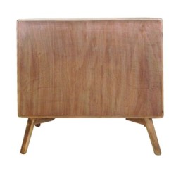 By SIGRIS Mueble con Cajones Marrón de Madera 65X32X64cm Cajonera Aparador Industrial Aparador Rustico