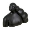 Signes Grimalt By SIGRIS - Busto Mujer Negro de Resina | Figura de Persona Figuras De Resina Para Jardin Figura Resina Decoració