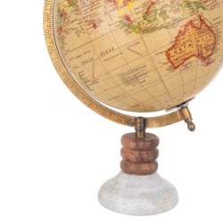 By SIGRIS Globo Pie De Mármol Decoración Globos Mundo Colección World Map Signes Grimalt Decor And Go