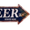 By SIGRIS Ice Cold Beer Placa Adorno Pared Placas Metal Colección Vintage Signes Grimalt Decor And Go