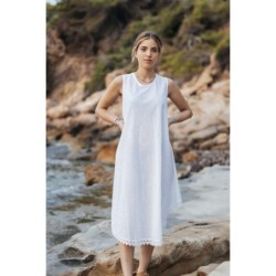 Isla Bonita by SIGRIS - Vestidos | Vestido de Verano Fabricado en Algodón - Vestido Playero de Mujer