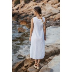 Isla Bonita by SIGRIS - Vestidos | Vestido de Verano Fabricado en Algodón - Vestido Playero de Mujer