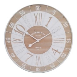 Signes Grimalt By SIGRIS - Reloj Marrón de Metal | Reloj Vintage Pared Reloj Pared Vintage 60x5x60cm