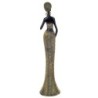 Signes Grimalt By Sigris - Figuras Decorativas | Figura Color Dorado Alargada Africana - 64x13x15 cm