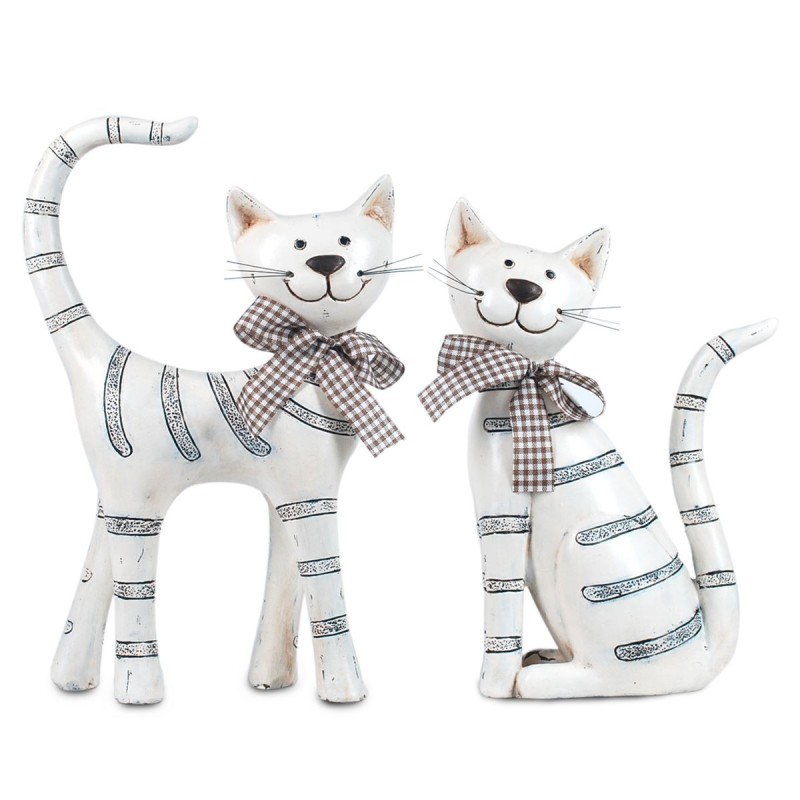 By SIGRIS Gato Incluye 2 Unidades Figuras Animales Colección Romántico Signes Grimalt Decor And Go