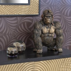 Signes Grimalt By Sigris - Figuras Decorativas | Figura Decorativa Orangután - 34x17x25 cm- Resina