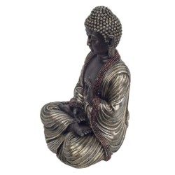 Signes Grimalt By SIGRIS - Figura Buda Meditando Negro de Resina | Figura de Buda Figuras De Resina Para Jardin Figura Resina De