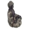 Signes Grimalt By SIGRIS - Figura Buda Meditando Negro de Resina | Figura de Buda Figuras De Resina Para Jardin Figura Resina De