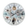 By SIGRIS Reloj Pared 58 Cm. Adorno Pared Relojes Colección World Map Signes Grimalt Decor And Go