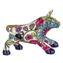 Signes Grimalt By SIGRIS - Figura Toro Blanco de Resina | Figura de Animal Figuras De Resina Para Jardin Figura Resina Decoració