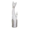 Signes Grimalt By SIGRIS - Figura Gato Blanco de Resina | Figura de Gato Figuras De Resina Para Jardin Figura Resina Decoración