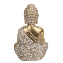 Signes Grimalt By SIGRIS - Figura Buda Rezando Dorado de Resina | Figura de Buda Figuras De Resina Para Jardin Figura Resina Dec