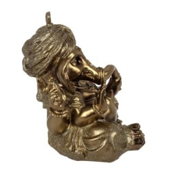 By SIGRIS Ganesh Sentado Dorado Figuras Budas Colección Oriental Signes Grimalt Decor And Go